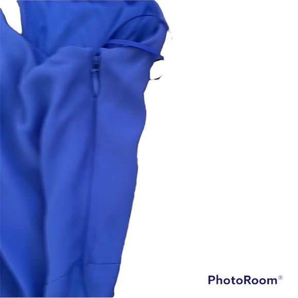 Express Halter Dress Periwinkle - Picture 5 of 5